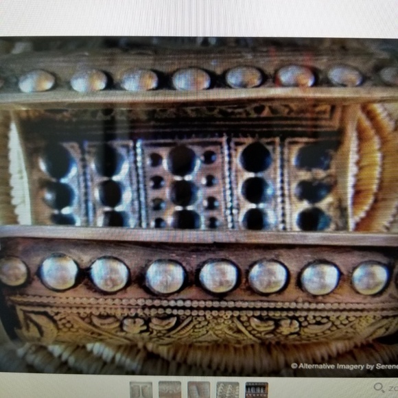 70's Vintage Sterling Phoenix Rising Cuffs - Picture 5 of 8